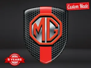 MG Car Service Stickers Max Durable Modern Pro Style